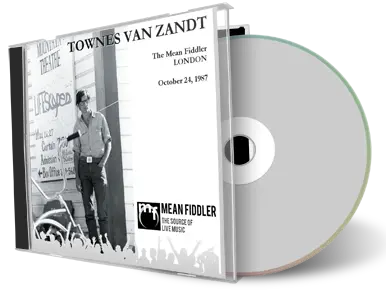 Artwork Cover of Townes Van Zandt 1987-10-24 CD London Audience