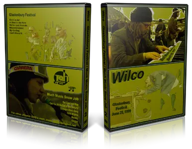 Artwork Cover of Wilco 1999-06-25 DVD Glastonbury Festival   Proshot