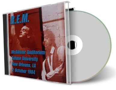 Artwork Cover of Rem 1984-10-02 CD New Orleans Audience