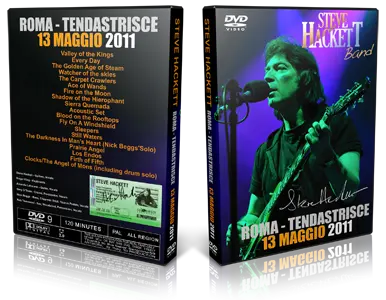 Artwork Cover of Steve Hackett 2011-05-13 DVD Rome Audience