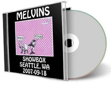 Artwork Cover of Melvins 2007-09-18 CD Seattle Soundboard