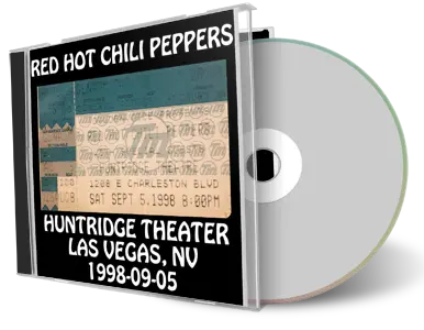 Artwork Cover of Red Hot Chili Peppers 1998-09-05 CD Las Vegas Audience