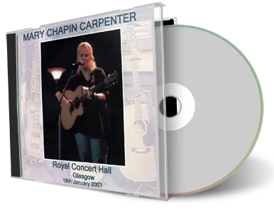 Artwork Cover of Mary Chapin Carpenter 2007-01-18 CD Glasgow Audience