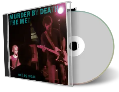 Artwork Cover of Murder By Death 2011-10-19 CD Pawtucket Audience