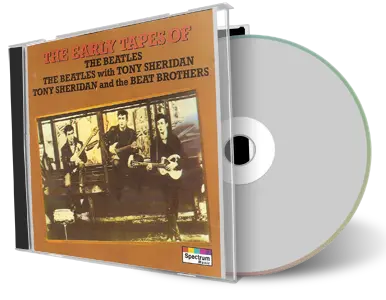 Artwork Cover of The Beatles Compilation CD Tony Sheridan Early Tapes 1961 Soundboard