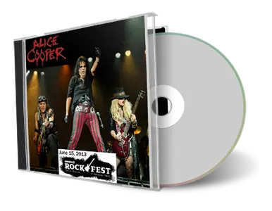 Artwork Cover of Alice Cooper 2013-06-15 CD Amnesia Rockfest 2013 Audience