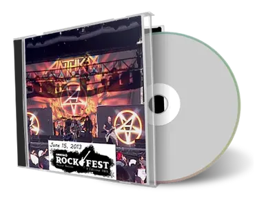 Artwork Cover of Anthrax 2013-06-15 CD Amnesia Rockfest 2013 Audience