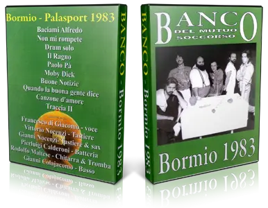 Artwork Cover of Banco Del Mutuo Soccorso 1983-08-23 DVD Bormio  Proshot