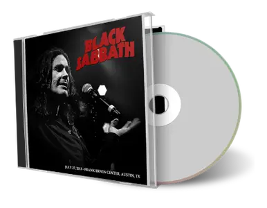 Artwork Cover of Black Sabbath 2013-07-27 CD Austin Audience