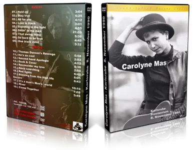 Artwork Cover of Carolyne Mas 1990-11-08 DVD Karlsruhe Audience