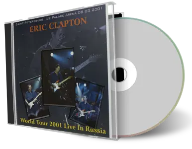 Artwork Cover of Eric Clapton 2001-04-03 CD St Petersburg Audience