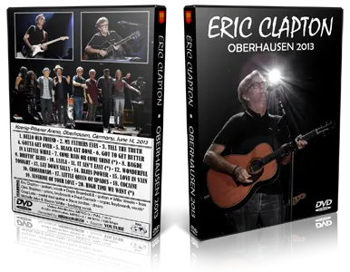 Artwork Cover of Eric Clapton 2013-06-14 DVD Oberhausen Audience