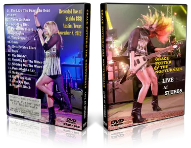 Artwork Cover of Grace Potter 2012-11-08 DVD Austin Proshot