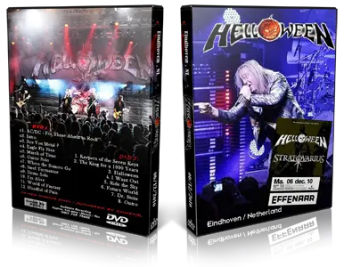 Artwork Cover of Helloween 2010-12-06 DVD Eindhoven Audience