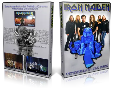 Artwork Cover of Iron Maiden 2009-03-05 DVD Poliedro Audience