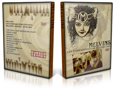 Artwork Cover of Melvins 2003-07-06 DVD Belfort Proshot