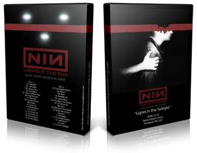 Artwork Cover of Nine Inch Nails 2008-12-12 DVD Portland Proshot
