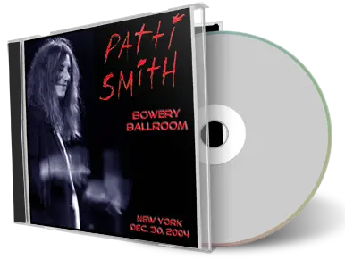 Artwork Cover of Patti Smith 2004-12-30 CD New York City Soundboard