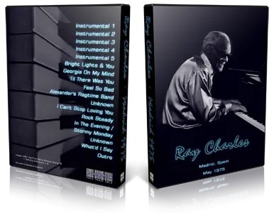 Artwork Cover of Ray Charles Compilation DVD Madrid 1975 Proshot