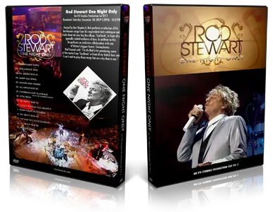 Artwork Cover of Rod Stewart 2009-12-05 DVD One Night Only ITV Proshot