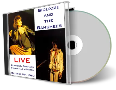 Artwork Cover of Siouxsie and The Banshees 1980-10-09 CD Cologne Audience