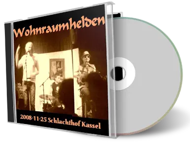 Artwork Cover of Wohnraumhelden 2008-11-25 CD Kassel Audience