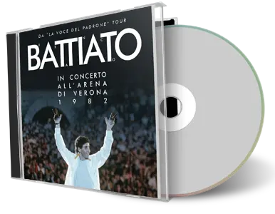 Artwork Cover of Franco Battiato 1982-09-11 CD Verona Soundboard