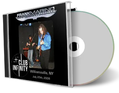 Artwork Cover of Frank Marino 2008-07-25 CD Williamsville Soundboard