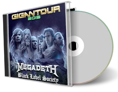 Artwork Cover of Megadeth 2013-07-25 CD Calgary Audience