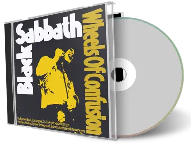 Artwork Cover of Black Sabbath Compilation CD Wheels Of Confusion 1972 1973 Audience