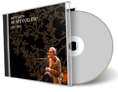 Artwork Cover of Franco Battiato 2007-11-03 CD Modena Audience