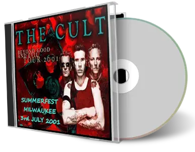 Artwork Cover of The Cult 2001-07-03 CD Summerfest Festival Audience