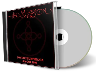 Artwork Cover of The Mission 1993-10-06 CD London Audience