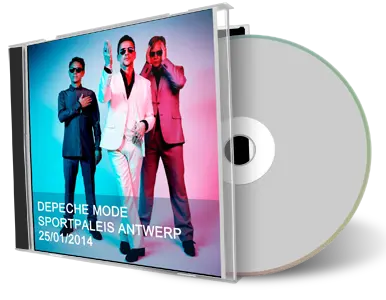 Artwork Cover of Depeche Mode 2014-01-25 CD Antwerp Audience