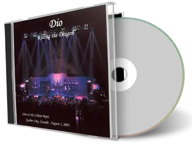 Artwork Cover of Dio 2003-08-01 CD Quebec City Audience