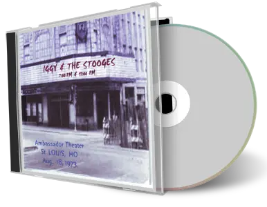 Artwork Cover of Iggy and The stooges 1973-08-18 CD St Louis Audience