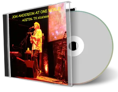 Artwork Cover of Jon Anderson 2014-02-23 CD Austin Audience