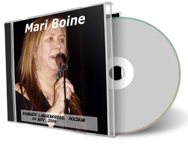 Artwork Cover of Mari Boine 2009-11-04 CD Bochum Audience