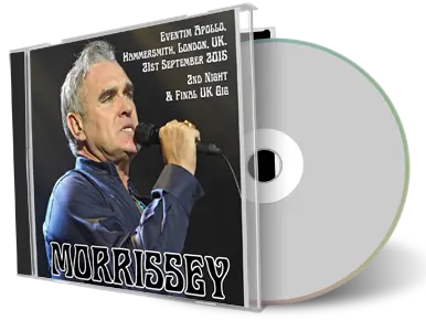 Artwork Cover of Morrissey 2015-09-21 CD London Audience