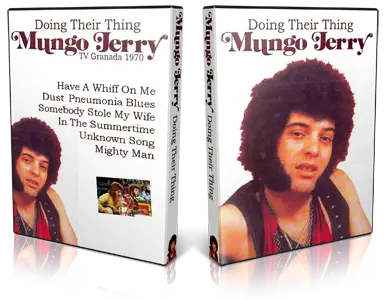 Artwork Cover of Mungo Jerry 1970-07-17 DVD Doing Their Thing Proshot