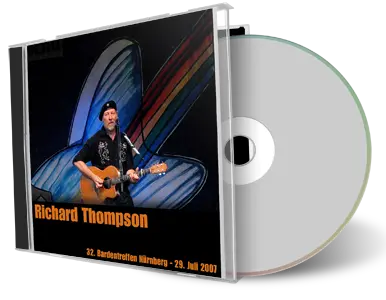 Artwork Cover of Richard Thompson 2007-07-29 CD Nurnberg Audience