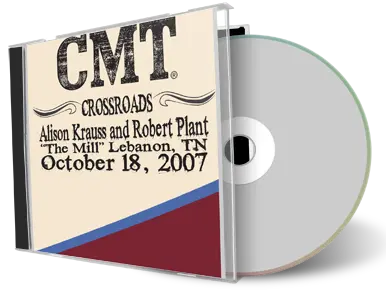 Artwork Cover of Robert Plant and Alison Krauss 2007-10-18 CD Lebanon Soundboard