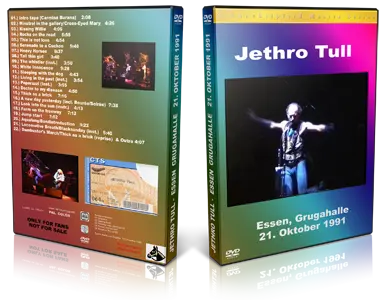 Artwork Cover of Jethro Tull 1991-10-21 DVD Essen Audience