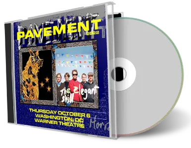 Artwork Cover of Pavement 2022-10-06 CD Washington Audience