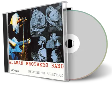 Artwork Cover of Allman Brothers Band 1972-08-06 CD Hollywood Audience