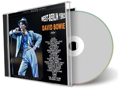 Artwork Cover of David Bowie 1983-06-20 CD Waldbuhne Audience