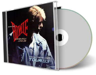 Artwork Cover of David Bowie 1983-06-28 CD Edinburgh Audience