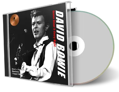 Artwork Cover of David Bowie 1990-08-07 CD Manchester Audience