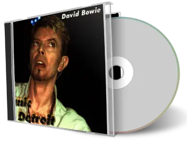 Artwork Cover of David Bowie 1997-10-10 CD Detroit Audience