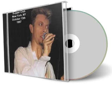 Artwork Cover of David Bowie 1997-10-13 CD The Supper Club Audience